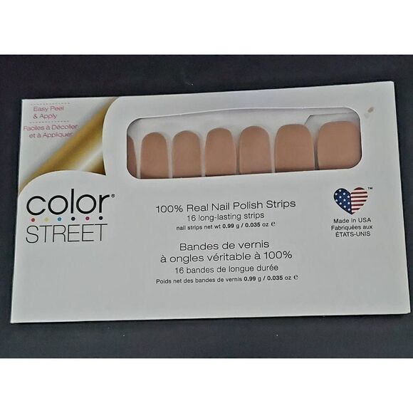 NEW IN PACKAGE COLOR STREET NAIL POLISH STRIPS - Picture 1 of 2